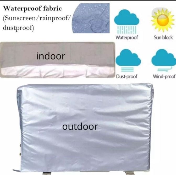 1.5/2 Ton High Quality Ac Dust Cover For Indoor And Outdoor, Air Conditioner Waterproof Cover 1.5/2 Ton High Quality Ac Dust Cover For Indoor And Outdoor, Air Conditioner Waterproof Cover